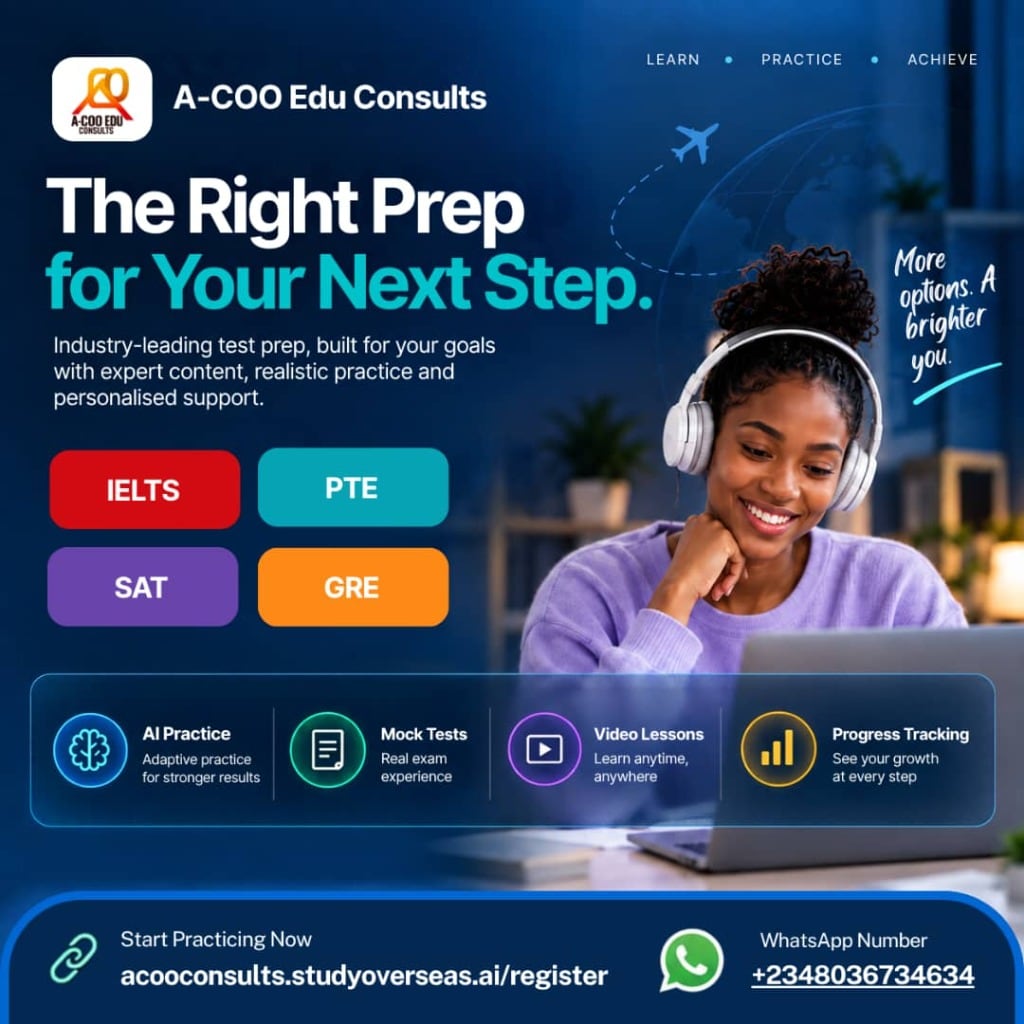 The Right Prep for Your Next Step — A-COO Edu Consults